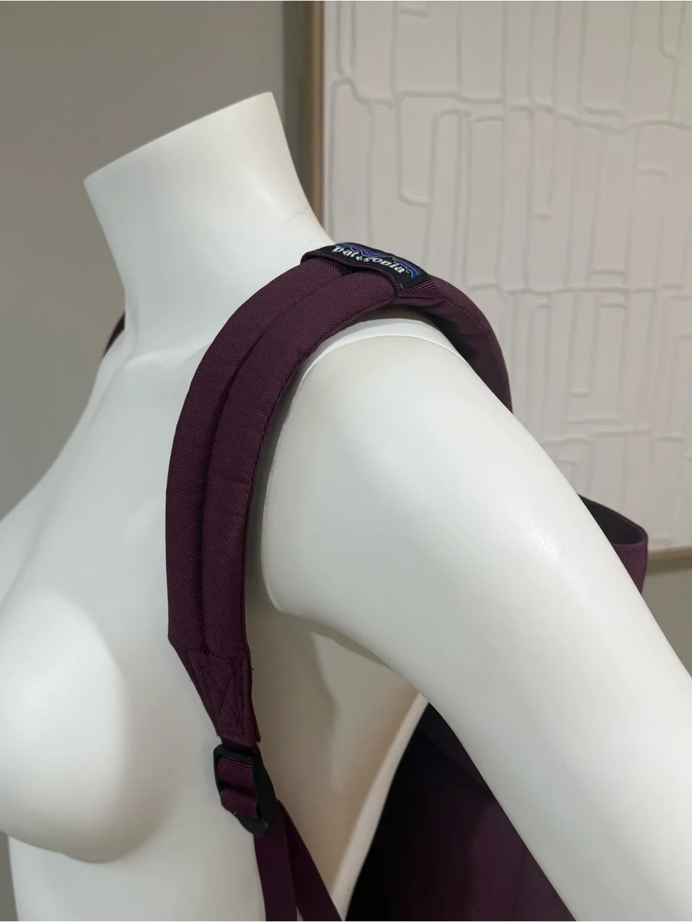 Patagonia Plum Backpack with Teal Interior & Trim Unisex Hiking Multipurpose Bag